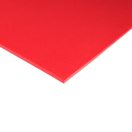 EVA Schaumstoff 65 kg/m3, 5 mm rot - 100x50 cm