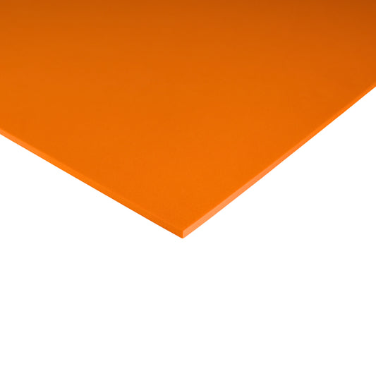 EVA Schaumstoff 65 kg/m3, 5 mm orange - 50x50 cm