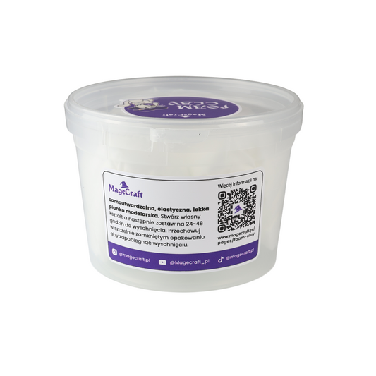 Foam Clay MageCraft - 300 g Weiß