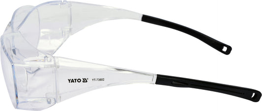 Yato Schutzbrille - farblos, Fit-Over