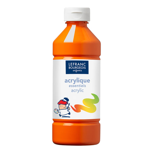 Farba akrylowa Lefranc Bourgeois - Pomarańczowy 500 ml