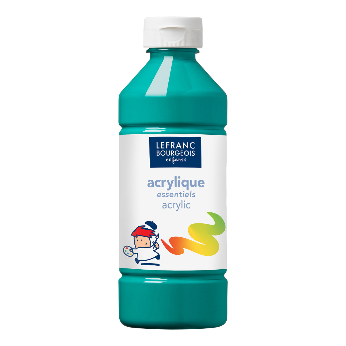 Farba akrylowa Lefranc Bourgeois - Ciemny zielony 500 ml