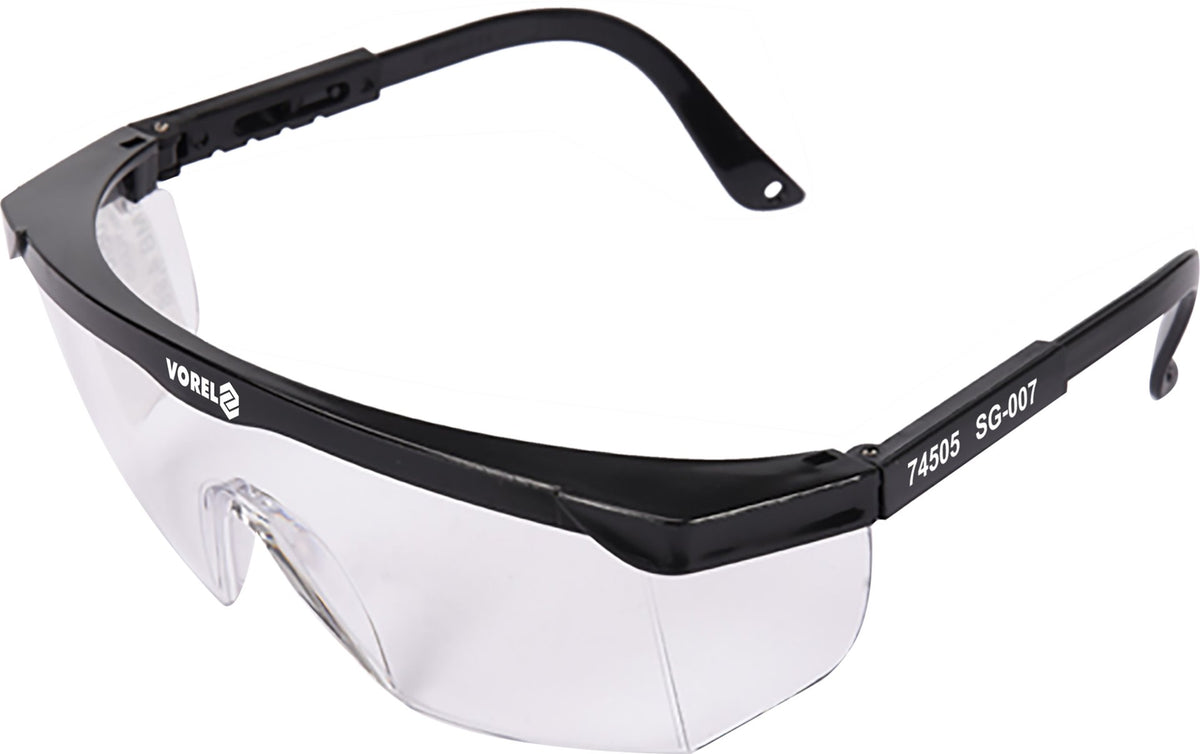 Vorel Schutzbrille - transparent, verstellbar