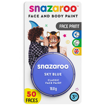 Snazaroo Gesichts- und Körperfarbe - Himmelblau 18 ml