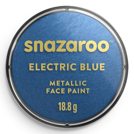 Snazaroo Metallic Schminkfarbe - Blau 18 ml