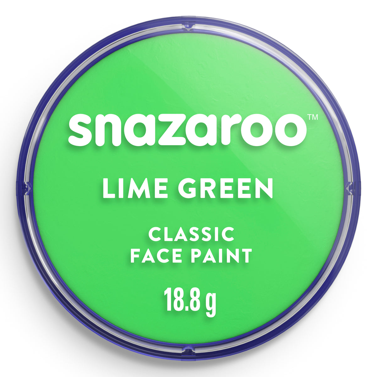 Farba do ciała i twarzy Snazaroo - Limonkowy zielony 18 ml
