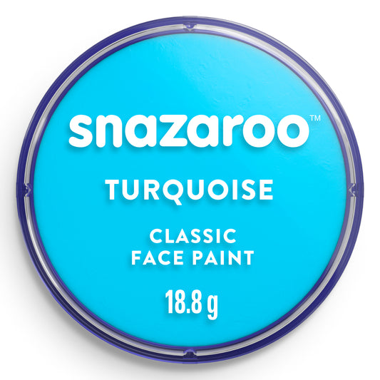 Farba do ciała i twarzy Snazaroo - Turkusowy 18 ml