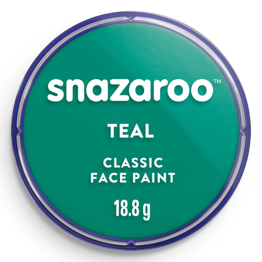 Farba do ciała i twarzy Snazaroo - Zielononiebieski 18 ml