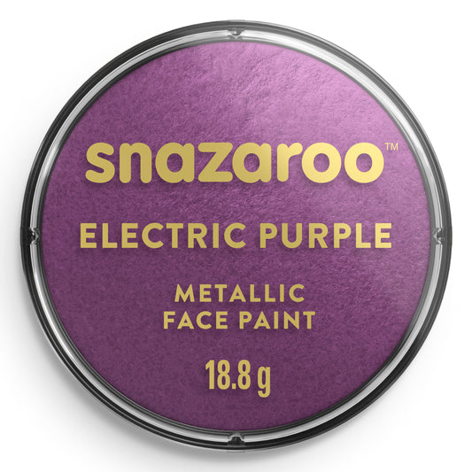 Snazaroo Metallic Schminkfarbe - Violett 18 ml