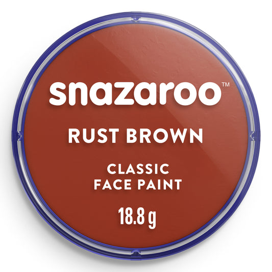 Snazaroo Gesichts- und Körperfarbe - Rostbraun 18 ml