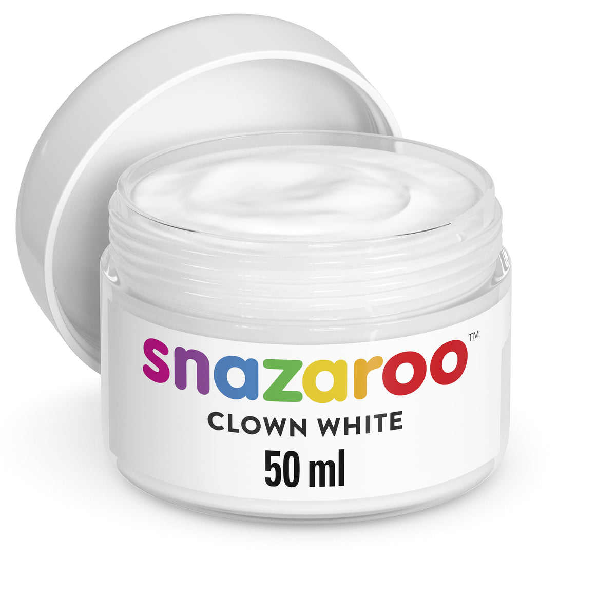 Snazaroo Körper- und Gesichtsschminke - Clown White 50 ml
