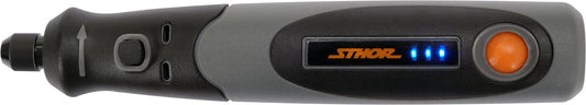 Sthor Mini-Schleifgerät - 3.6V, 10 Zubehörteile, Akku 0,6 Ah