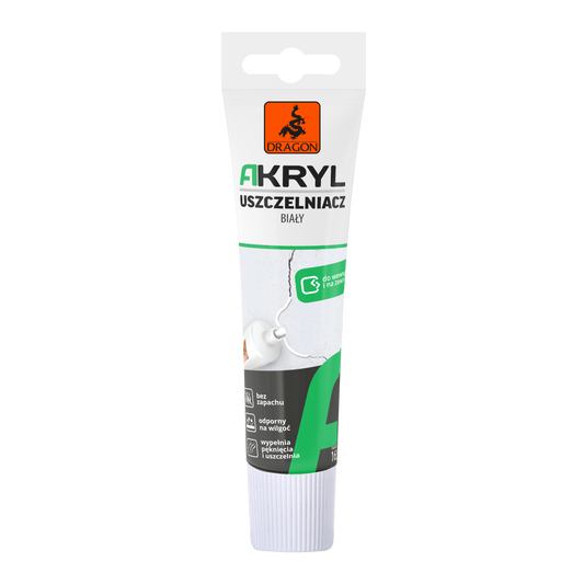 Dragon acrylic sealant - 165 g white