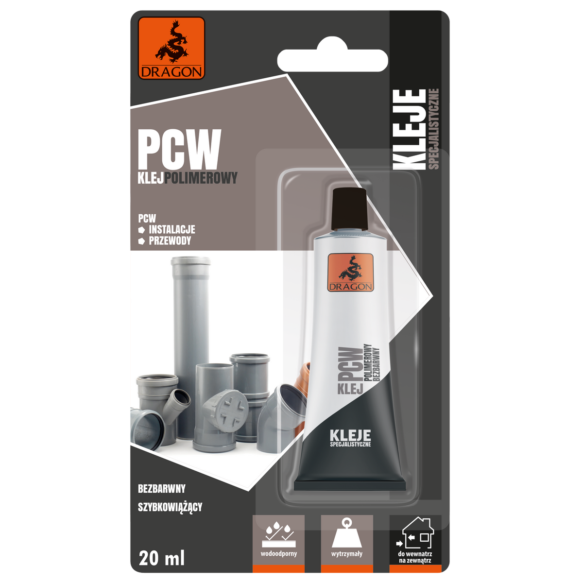Klej do PCW (PCV) Dragon - 20 ml