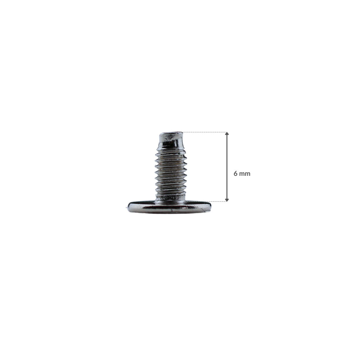 Metal cone studs - 7/9 mm nickel 1 pc.