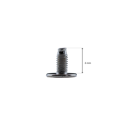 Metal cone studs - 8/12 mm nickel 1 pc.