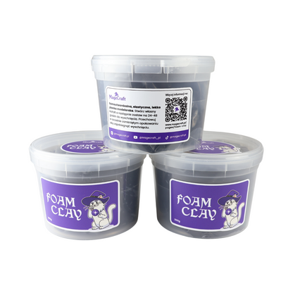 Foam Clay MageCraft - 300 g Black