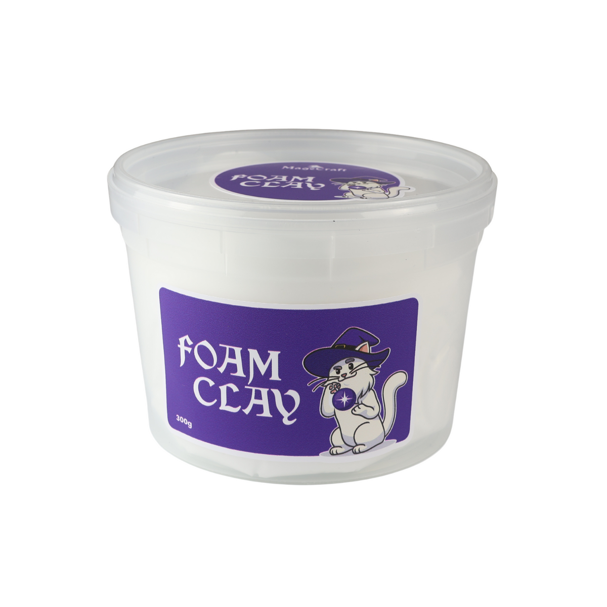 Foam Clay MageCraft - 300 g Biały