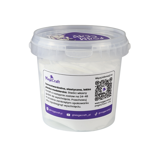 Foam Clay MageCraft - 150 g Weiß
