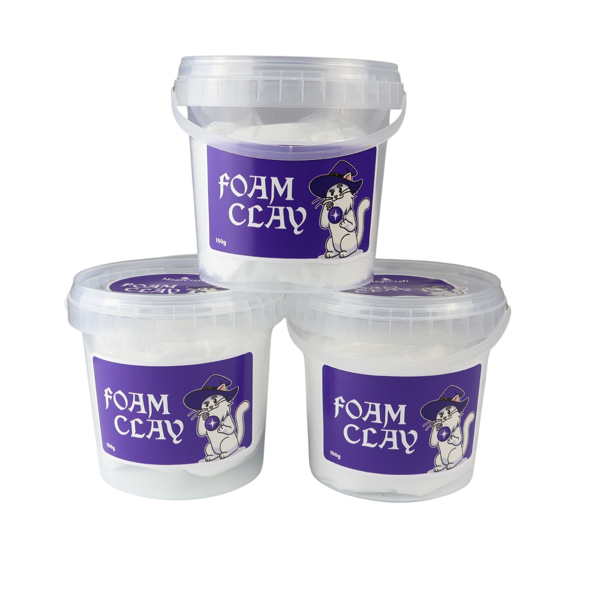 Foam Clay MageCraft - 150 g Biały