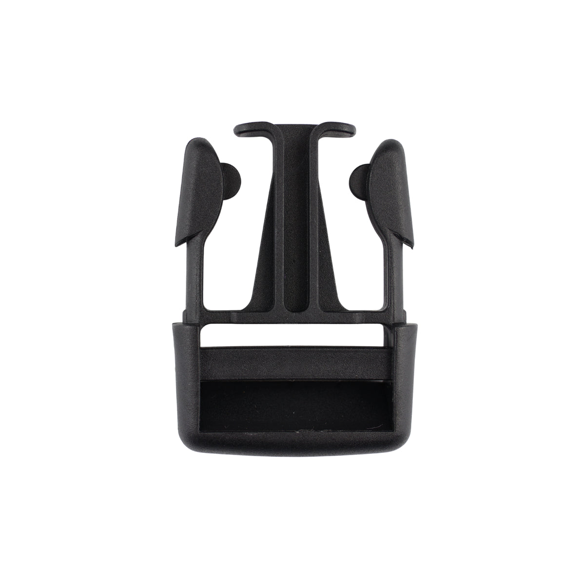 Plastic buckle - 30x67 mm black 1 pc.