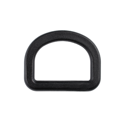 Kunststoff-Halbring - 25/18 mm schwarz 1 Stk.