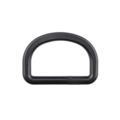 Kunststoff-Halbring - 32/19 mm schwarz 1 Stk.