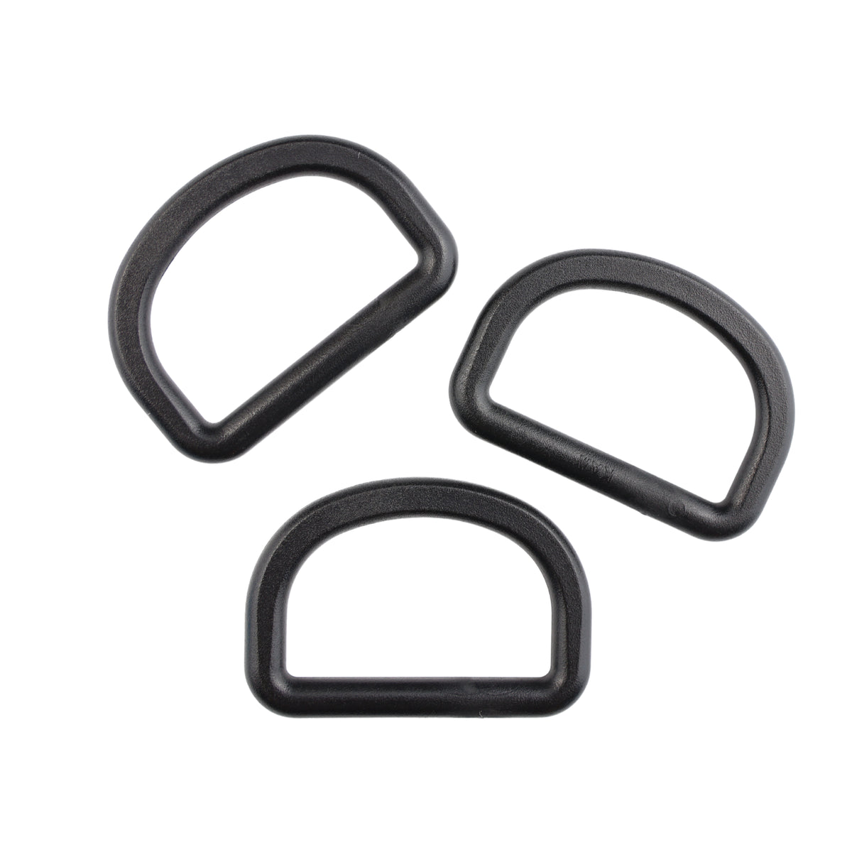 Kunststoff-Halbring - 32/19 mm schwarz 1 Stk.