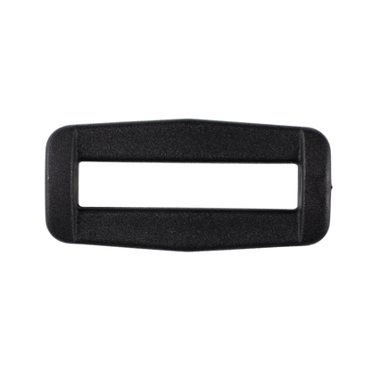 Kunststoff-Stegschnalle - 25/6 mm (a) schwarz 1 Stk.