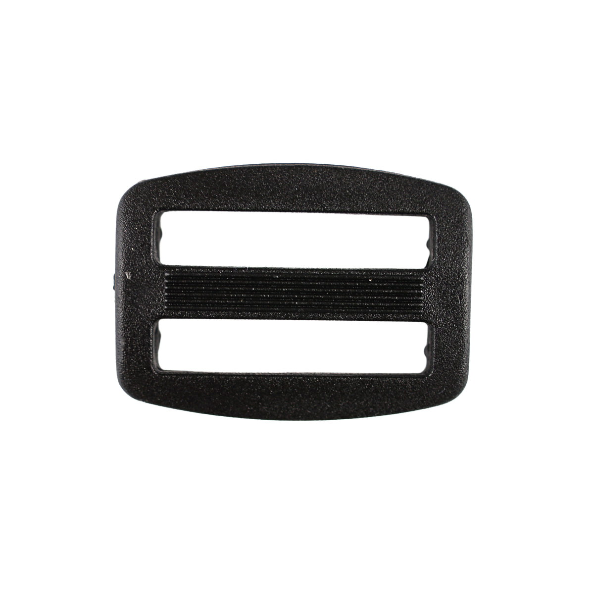 Plastic adjuster - 20/12 mm black 1 pc.