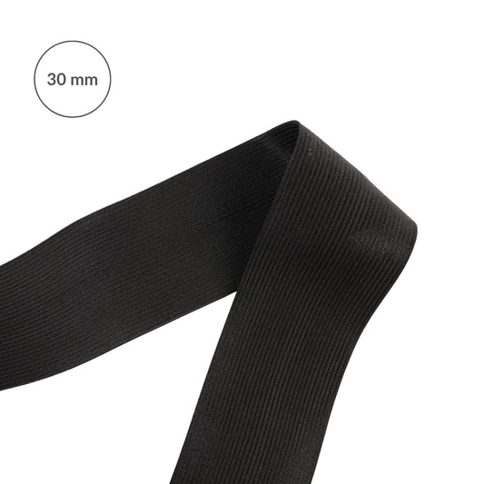 Elastic band - 30 mm/1 m black