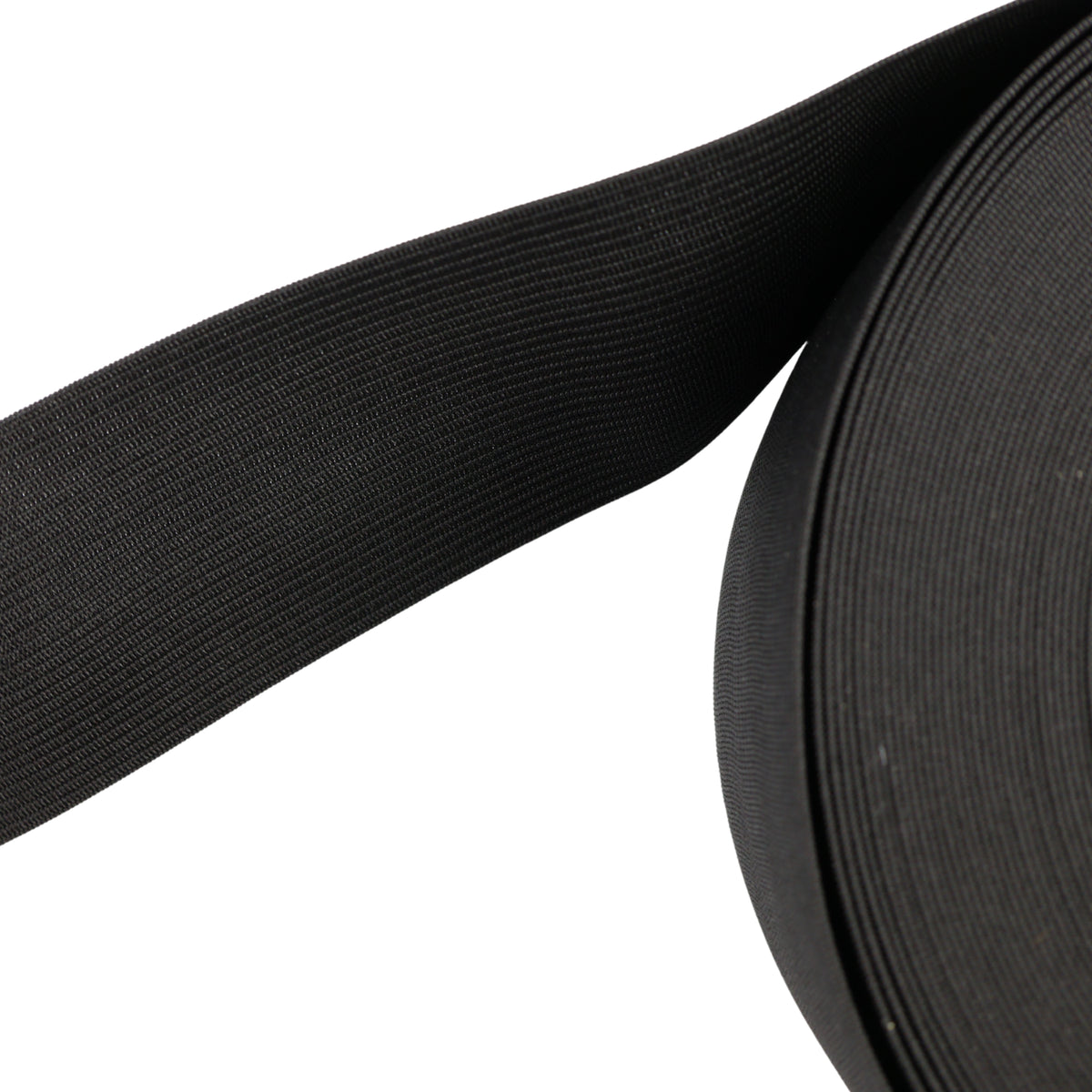 Gummiband (Elastikband) - 50 mm/1 m schwarz