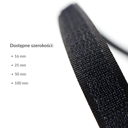 Klettband - Haken 100 mm/1 m schwarz