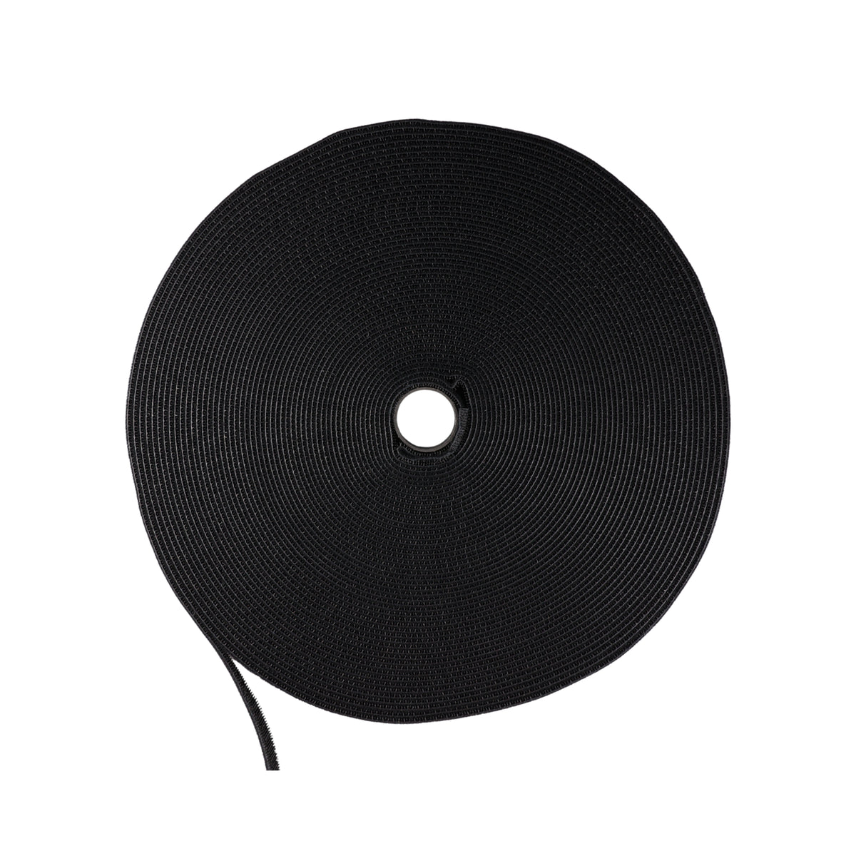 Hook and loop tape - double-sided 30 mm/1 m nylon black