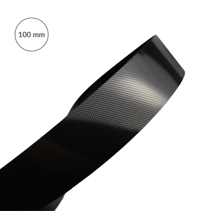 Low-profile hook-and-loop tape - 100 mm/1 m nylon black