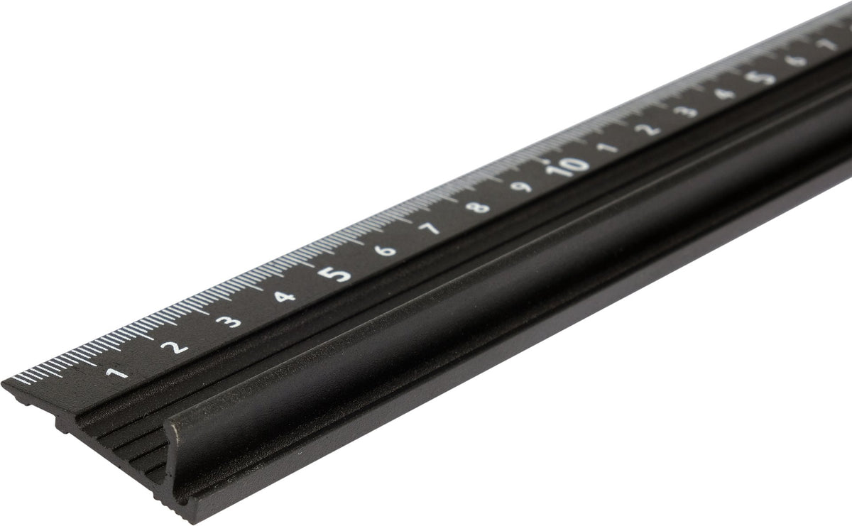 Yato Safety Ruler with Guard - 300 mm