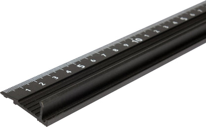 Yato Safety Ruler with Guard - 300 mm