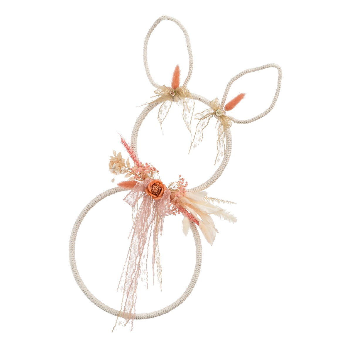 DpCraft Spitzenband - 2,5 cm x 2 m beige