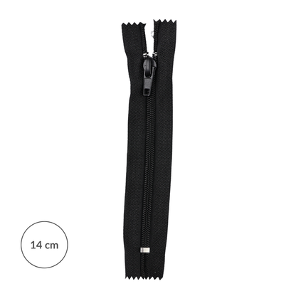 Zipper - #5 coil non-separable auto-lock 14cm