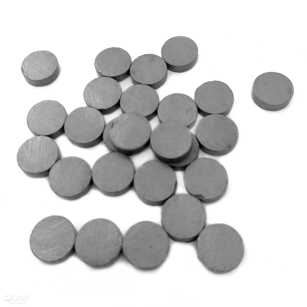 Magnesy DpCraft - Średnica 10 mm x 3 mm, 26 szt.
