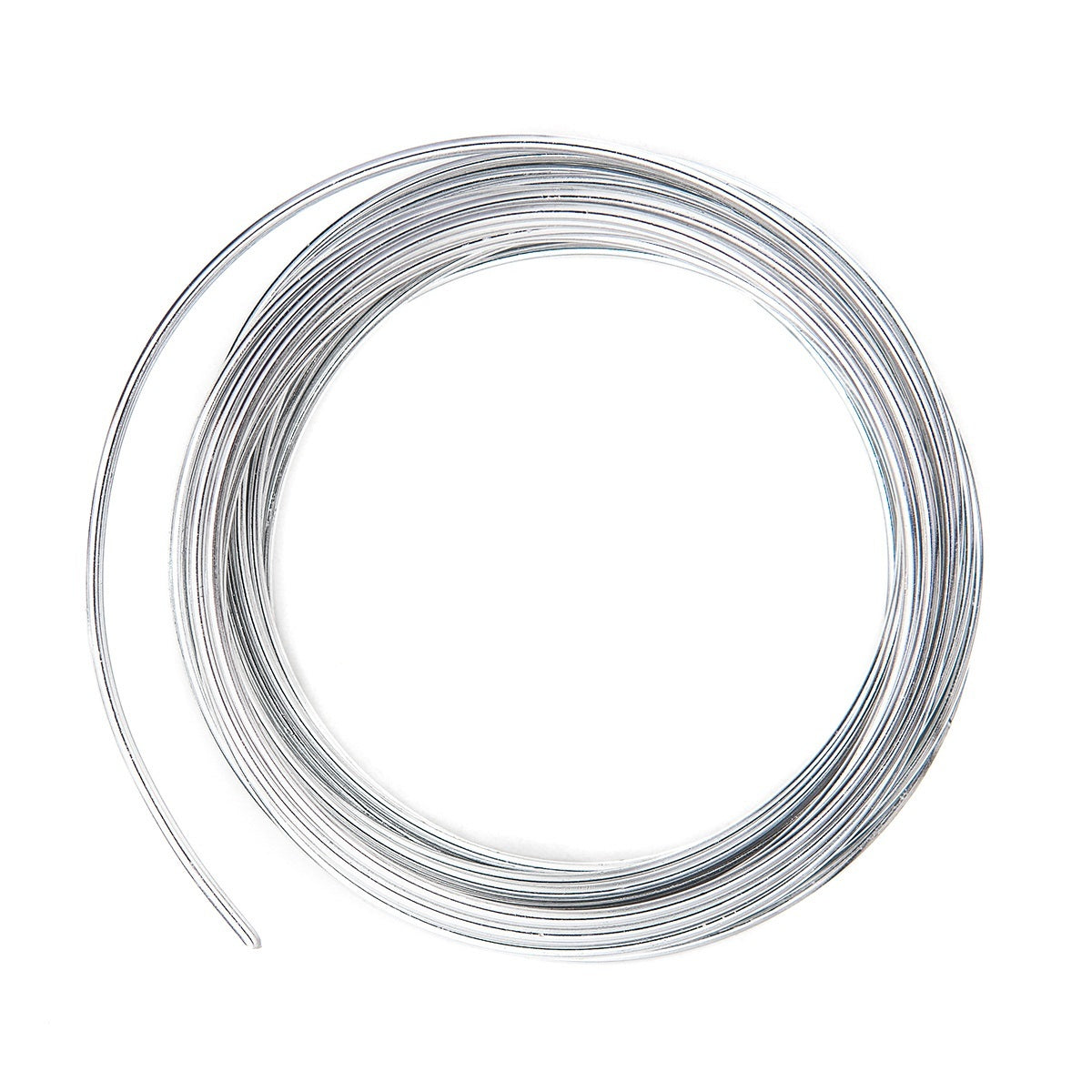 DpCraft Metalldraht - 2 mm/5 m silber