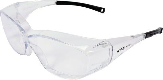 Yato Schutzbrille - farblos, Fit-Over
